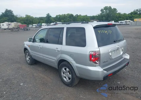 2007 Honda Pilot Ex-L из США, поврежденный, VIN 2HKYF18557H540092